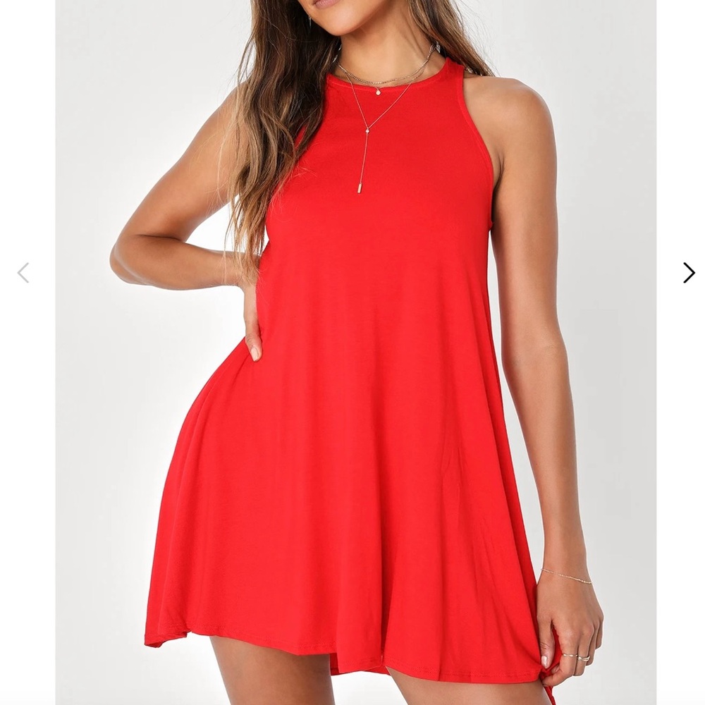 Lulu's Halter Mini Sundress